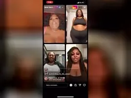 Ebony BBW SSBBW IG LIVE FLASH