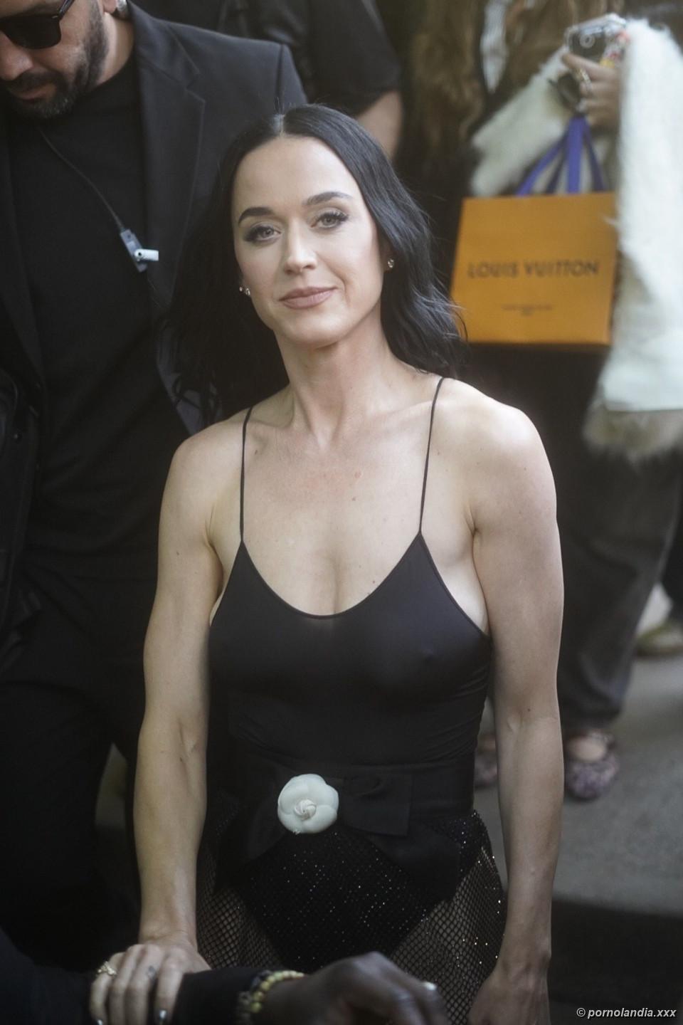 Katy Perry captada desnuda mostrando sus pechos sin sostén - Foto 247517