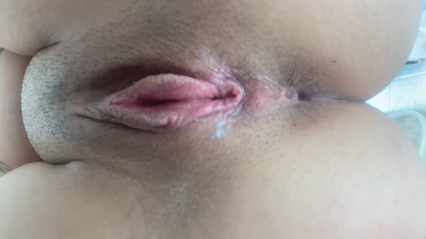 Coño rosado filmado de cerca se conectó