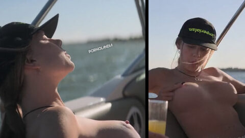 Ester Expósito desnuda en película mostrando sus pechos