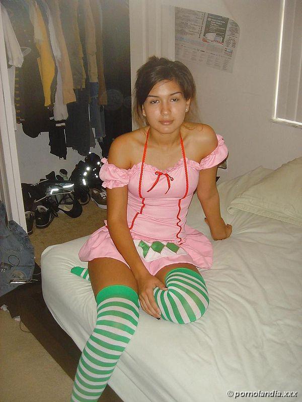 Le gusta tomarse fotos mamandole a su novio - Foto 151142