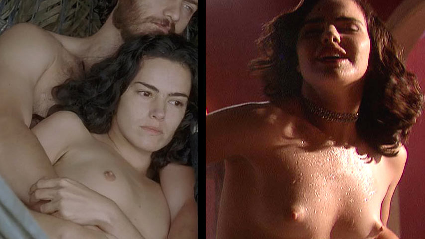 Ana Paula Arósio desnuda en escenas de telenovela