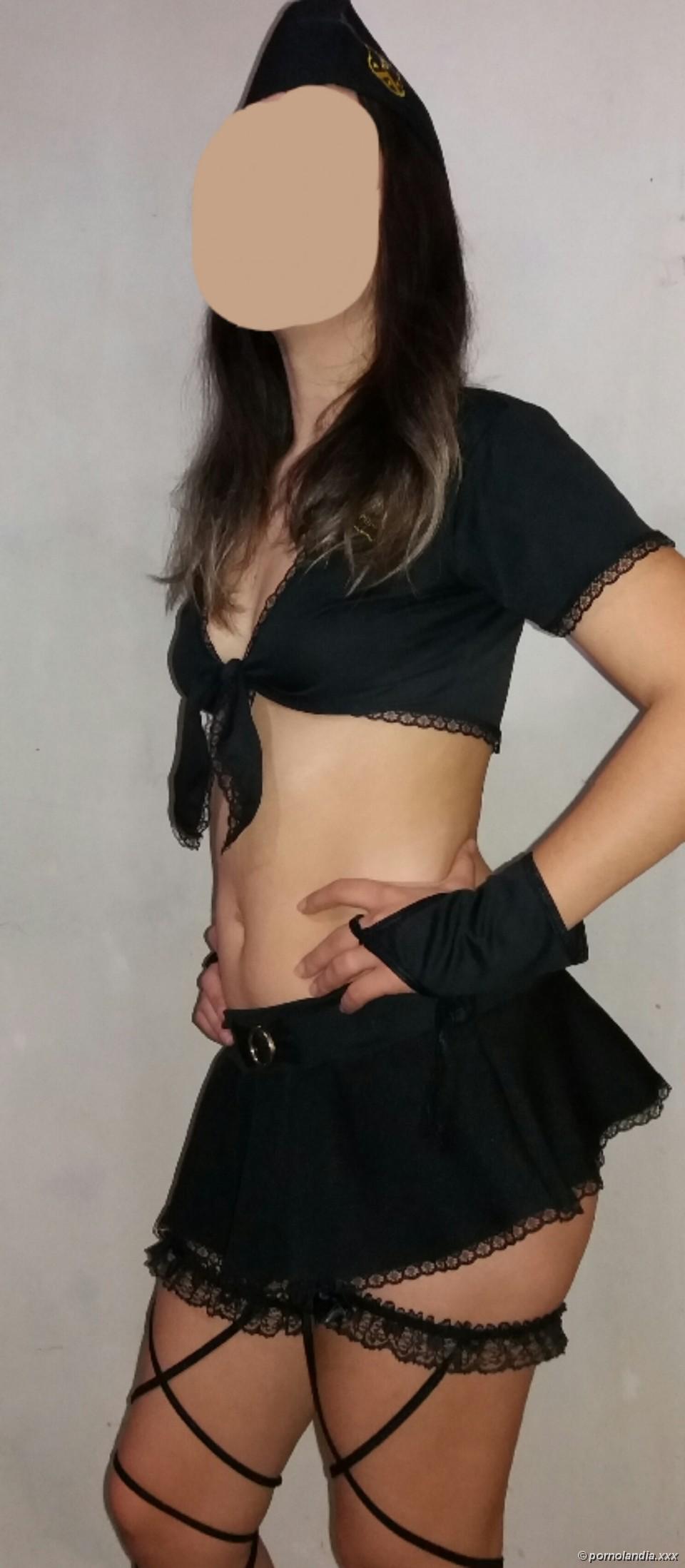 Esposa con hermoso uniforme de kk pulisa - Foto 168844