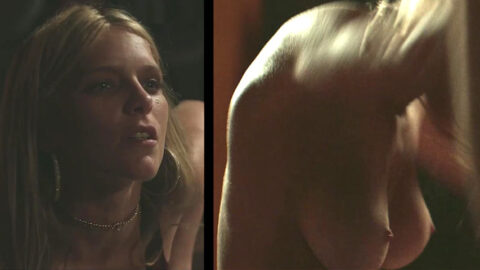 Isabella Santoni teniendo sexo en una serie brasileña