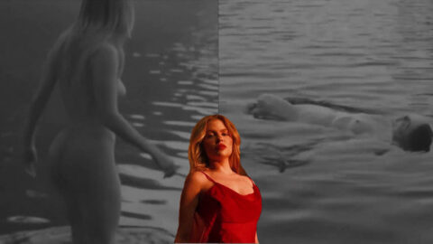 Luísa Sonza desnuda en un clip de Penhasco 2