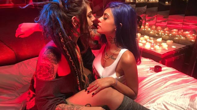 Tati Zaqui sensualizada en clip con la actriz porno Dread Hot