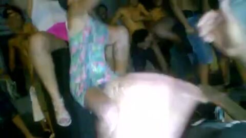 Carnaval con estudiantes de la República de Ouro Preto/MG.