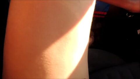 Coño masturbándose travieso en el tráfico de São Paulo