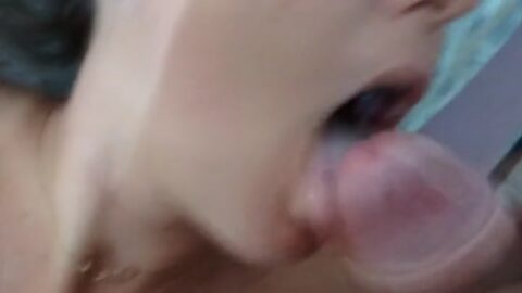 Corrida mañanera antes del cafe en la boquita de mi putita