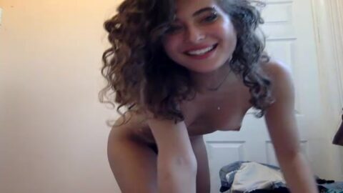 Flaco Adolescente Peludo Desnudo En La Webcam