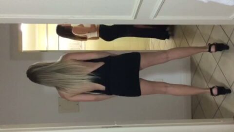 Rubia bailando para ti boom