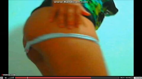 chica joven en la webcam - parte 2