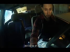 real uber drive getting head from sexy stripper