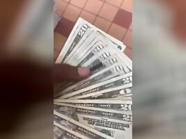 Big booty ebony slut love black niggas w money