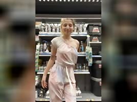 Store whore caught in the act