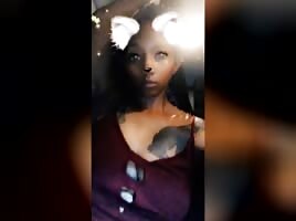 First Black Ebony Upskirt