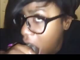 She earns her bbc facial