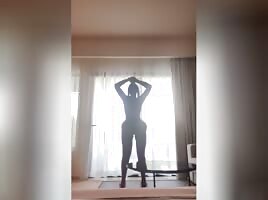 Thick Sexy baddie silhouette