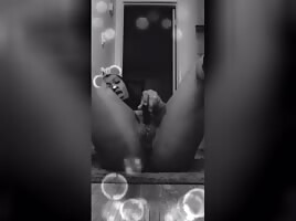 In the mirror squirting